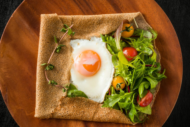 Galettes Bretonnes Light Au Jambon - Des Recettes Healthy Saines Et Faciles